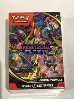 POKEMON PHANTASMAL FLAMES BOOSTER BUNDLE (SEALED) - Image 1