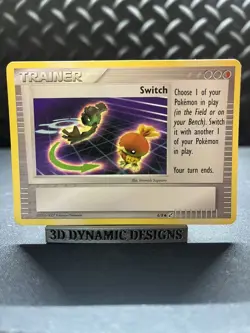 | Pokemon Trading Figure Game 2006 Switch 6/8 Trainer Rare LP 🔥 | - Image 1