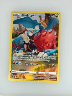 2022 Pokemon Silver Tempest Trainer Gallery Druddigon TG09/TG30 NM - Image 1