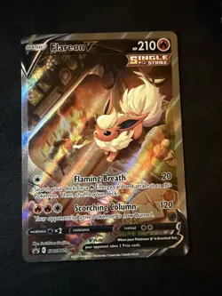 Pokemon TCG Flareon v SWSH179 Promo NM - Image 1