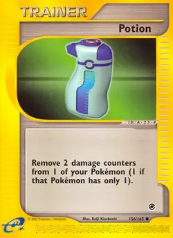 Potion 156/165 Expedition Common Moderate Play Pokemon DNA GAMES - Image 1