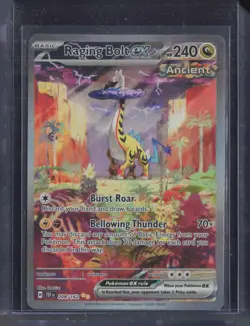 2024 Pokemon Temporal Forces Special Illustration Rare #208 Raging Bolt ex - Image 1