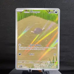 Paldean Wooper Illustration Rare Holo - 221/193 - Paldea Evolved Pokemon 2023 - Image 1