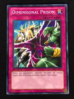 Yugioh Dimensional Prison SDCR-EN033 1ST Common (NM) - Image 1