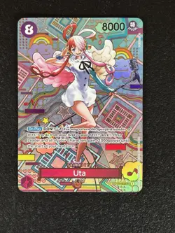 Uta (SP) OP02-120 Awakening of the New Era Foil ( Alt Art ) Mint ENGLISH - Image 2