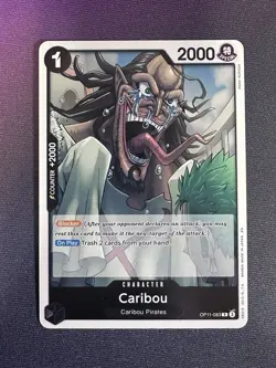 One Piece CCG Caribou OP11-083 - Image 1