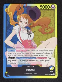 Nami (041) #OP11-041 A Fist of Divine Speed One Piece Card TCG - Image 1