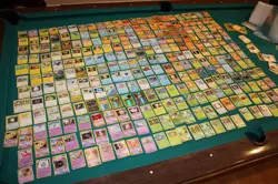 Large Pokemon Card Lot Well over 300 - Image 1