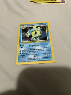 Pokemon TCG Gyarados Base Set Holo Rare Card 6/102 LP Condition - Image 2
