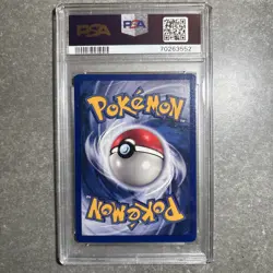 1999 Pokemon TCG Squirtle Base Set 63/102 Shadowless Common Card PSA 9 Mint - Image 2