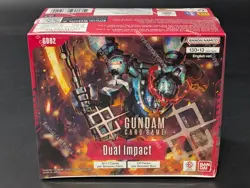 Gundam Card Game booster box Dual Impact GD02 factory sealed new English - Image 1