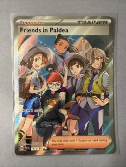 Friends in Paldea 2025 Pokemon Prismatic Card Evo TCG 137/131 Holo Ultra Rare - Image 1