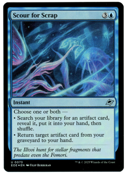 Scour for Scrap (Foil) - 0073 - Edge of Eternities - MTG - NM Ships Now - Image 1
