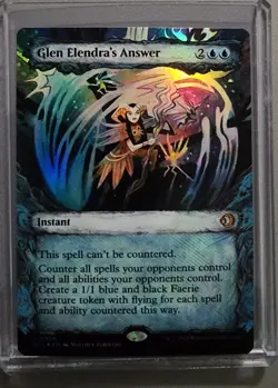 Glen Elendra's Answer (Showcase Foil) Mythic MTG Lorwyn Eclipsed - Image 1