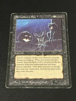 Magic The Gathering: Legends - All Hallow's Eve HP - Image 1
