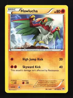 Hawlucha 87/162 LP BREAKthrough English Pokemon Card TCG - Image 1