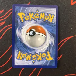 Pokemon TCG Pikachu SM98 Black Star Cosmos Foil Promo - INK ERROR (Back) - Image 3