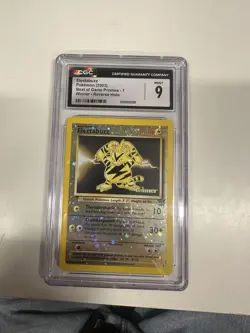 Pokemon TCG Electabuzz 2003 Best of Game Promo Card Reverse Holo CGC 9 - Image 1