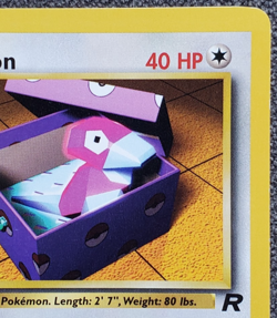 1st Edition Porygon - Team Rocket - #48/82 - Vintage Pokemon Card 2000 WOTC - Image 3