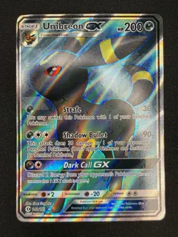 Pokemon TCG Umbreon GX Full Art Ultra Rare 142/149 OC/LP - Image 2