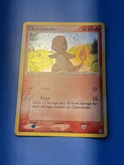 Pokemon TCG- Charmander 113/112 FireRed & LeafGreen Secret Rare Holo NM - Image 2