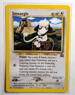 Played Smeargle - Normal #32 Black Star Promo Pokemon TCG - Image 1