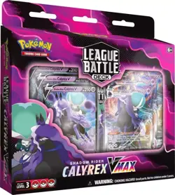 Pokemon TCG Sword & Shield Shadow Rider Calyrex VMAX League Battle Deck - Image 1