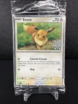 Eevee 133/165 [Holiday Calendar] Sealed NM | Pokemon Scarlet & Violet 151 - Image 1