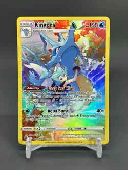 Pokemon TCG Kingdra TG03/TG30 Swsh10: Astral Radiance Trainer Gallery Holo - Image 1