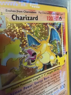 2021 Pokemon Celebrations Charizard Holo Classic #4 PSA 10 Gem Mint - Image 2