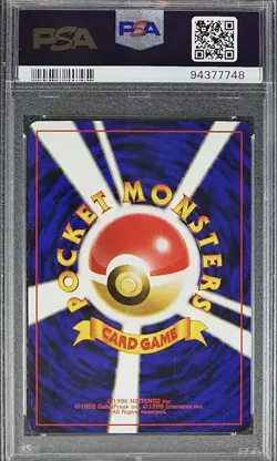 1996 POKEMON BASE SET JAPANESE #6 CHARIZARD-HOLO PSA 9 - Image 2