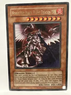 Horus the Black Flame Dragon LV8 UR SOD-EN008 Soul of the Duelist Unlimited - Image 1
