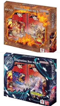 One Piece TCG Illustration Box Vol 5 and Vol 6 BUNDLE SEALED - Image 1