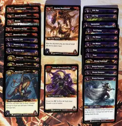 2011 Horde Warlock Class Deck | World of Warcraft | Blizzard - Image 2