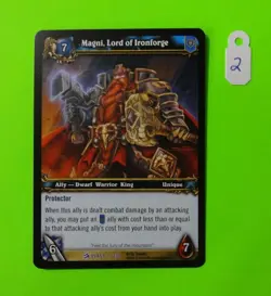 Magni Lord of Ironforge #1 (E) - Class Starter 2010 - World of Warcraft - TCG - Image 1