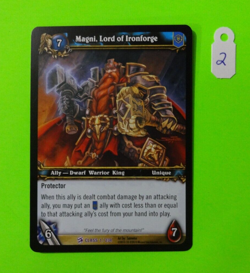Magni Lord of Ironforge #1 (E) - Class Starter 2010 - World of Warcraft - TCG - Image 5