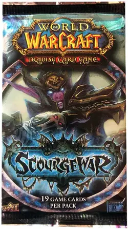 * Scourgewar * Booster Pack New Sealed WOW Spectral Tiger Cub LootU - Image 1