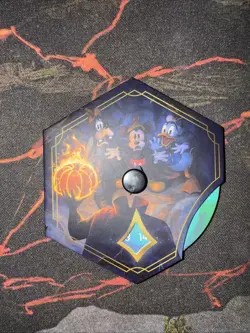 Disney Lorcana League Promo Prize Lore Counter/Dial - Spooky Sight Whispers - Image 1