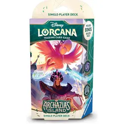 Disney Lorcana TCG Archazia's Island S07 - SINGLE-PLAYER DECK [Amethyst & Steel] - Image 1