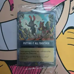 Disney Lorcana Sealed “Putting It All Together” Zootropolis 2 (Movie Promo Card) - Image 1