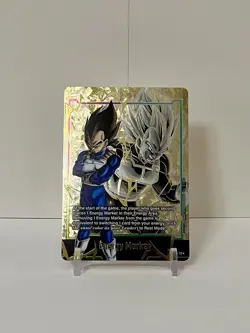 Vegeta Gold Energy Marker E01-02 - Dragon Ball Super Card Game Fusion World NM - Image 1