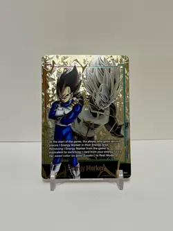 Vegeta Gold Energy Marker E01-02 - Dragon Ball Super Card Game Fusion World NM - Image 2