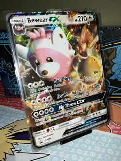 Bewear GX SM34 - Black Star Promo Jumbo Card- NM - Image 2