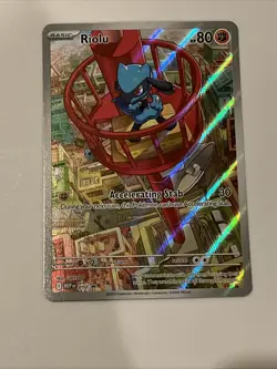 Riolu 010 Me: Mega Evolution Promo Holo This Pokemon Card Is NOT SEALED - Image 1