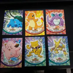 ​Pokemon Vintage 1999 Lot (52 Cards) - Topps Series 1 & Burger King Movie Trivia - Image 2