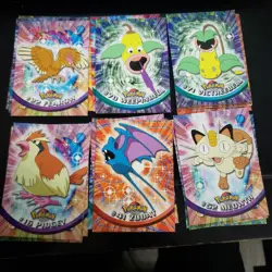 ​Pokemon Vintage 1999 Lot (52 Cards) - Topps Series 1 & Burger King Movie Trivia - Image 4