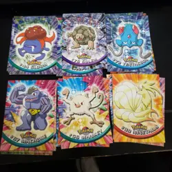 ​Pokemon Vintage 1999 Lot (52 Cards) - Topps Series 1 & Burger King Movie Trivia - Image 5