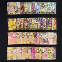 Bulk Lot 100 V ex RR VMAX VSTAR RRR NM-LP No Dupes Japanese Pokemon Card 614 - Image 1