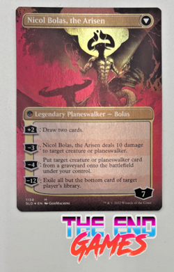 MTG English Nicol Bolas, the Ravager NM Foil Secret Lair HOT SALE! - Image 2