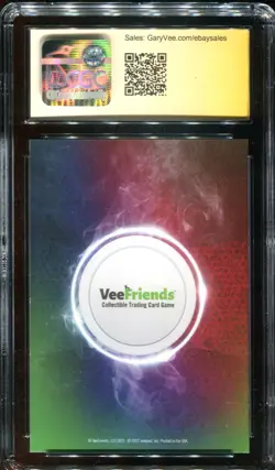 2022 Veefriends Hustling Hamster Gary V Vaynerchuk signed auto card CGC JSA 9.5 - Image 2